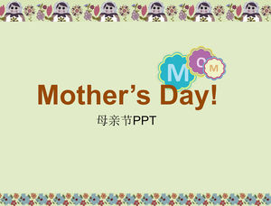 Mother's Day Thanksgiving Mother's Day ppt template (4 sets)