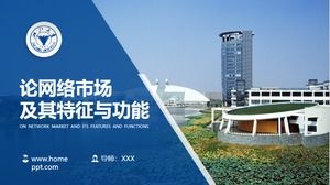 Modèle ppt général de soutenance de thèse de graduation de l'Université du Zhejiang