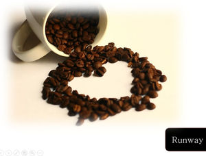 コーヒーが大好き-コーヒーのテーマシンプルなビジネススタイルのpptテンプレート