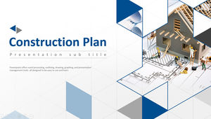 Modelo de ppt de introdução de produtos e operações de mercado da empresa de design arquitetônico