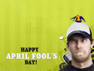 Happy April Fool's Day - șablon ppt amuzant și complicat de Halloween