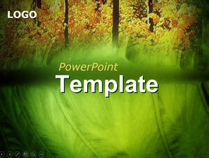 Good-looking environmental protection ppt templates in previous years