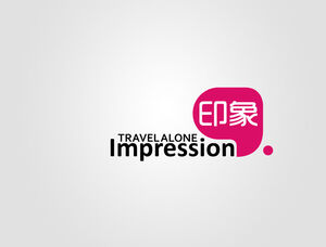 Attraction impression travel log ppt template