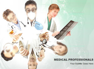 European and American style pharmaceutical and medical industry ppt template