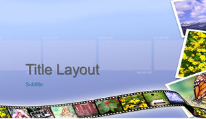 Film and television film theme ppt template