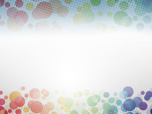 Colorful dot background picture template