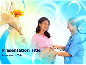 เทมเพลต ppt การตรวจสุขภาพหญิงตั้งครรภ์