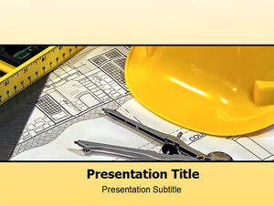Architectural design ppt template