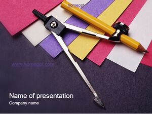Compass project design ppt template