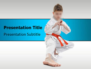 Martial arts ppt template
