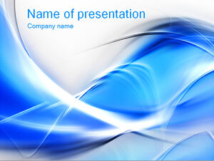 Blue colorful background PPT background template