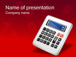 Counter theme ppt template