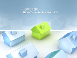 3D small house business ppt template