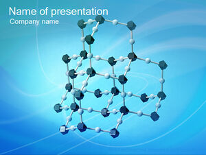 İki set moleküler formül yapısı diyagramı biyoteknoloji ppt şablonu