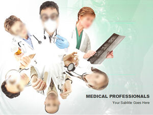 Foreign exquisite hospital medicine and health ppt template