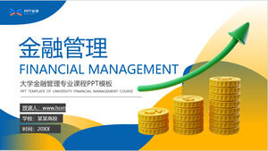 Financial management major university courseware ppt template