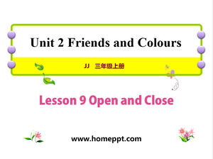 Lección 9 Abrir y cerrar material didáctico (4) - Material didáctico en inglés