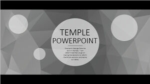 검은 색 테두리 와이드 스크린 분위기 비즈니스 PPT 템플릿