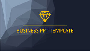 Modelo de PPT geral de negócios de atmosfera minimalista