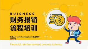 Financial reimbursement process training PPT template