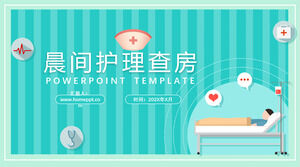 Medical morning care ward rounds PPT template