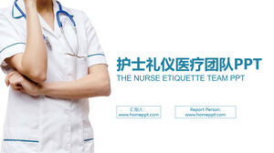 PPT-Vorlage für den Zusammenfassungsplan der Krankenschwester