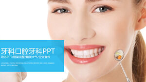 PPT-Vorlage für die zahnärztliche Mundpflege