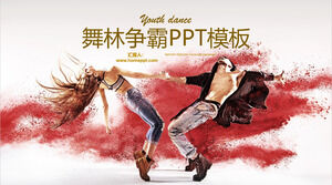 Modelo de PPT de Dança Hegemonia da Floresta de Dança