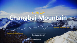 Turismo en la montaña Changbai PPT Descargar