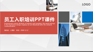 PPT courseware for employee orientation training