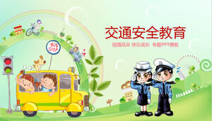 PPT for children's travel road safety education