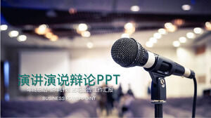 Template PPT pidato umum