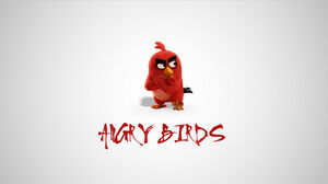 재미있는 "Angry Birds" 테마 PPT 애니메이션 다운로드