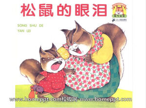 Povestea cartea ilustrată Lacrimile veveriței PPT