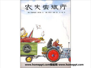 PPT de la historia del libro ilustrado "El granjero se va de viaje"