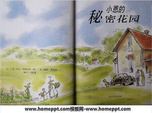 The Secret Garden of Xiao En picture book story PPT
