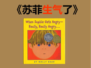 Sophie Is Angry Picture Book Story PPT