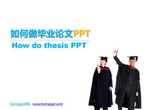 Graduation thesis PPT production slide download
