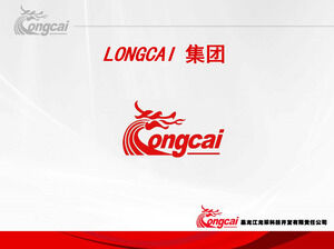 Descarga de la plantilla PPT del perfil empresarial del grupo Heilongjiang Longcai