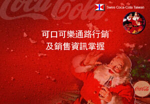 Coca-Cola-Verkaufsschulungs-PPT-Vorlage