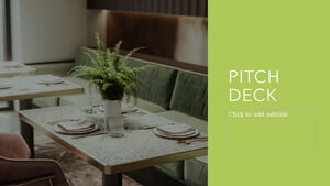 Kostenlose Powerpoint-Vorlage für Restaurant-Pitch-Deck