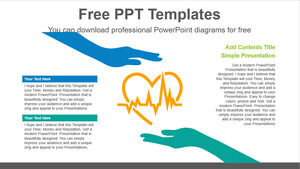Free Powerpoint Template for Vital Sign