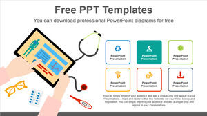 Modello PowerPoint gratuito per dottore in linea
