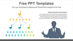 Free Powerpoint Template for Golden Egg