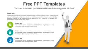 เทมเพลต Powerpoint ฟรีสำหรับนักธุรกิจ