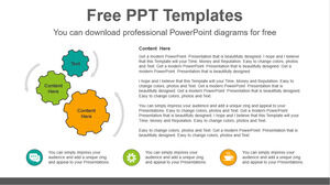 Free Powerpoint Template for Gear banner