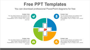 Free Powerpoint Template for Medical Cross