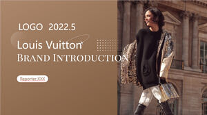 Introduction to high-end simple atmospheric fashion ppt template