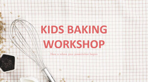 ورشة عمل الأطفال للخبز