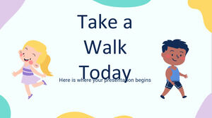 Faceți o plimbare astăzi!